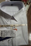 罗蒙（ROMON）纯色商务职业正装男士衬衫工装男装长袖衬衣男CS108 白色 6XL  实拍图