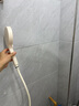 苏泊尔（SUPOR）增压淋浴花洒喷头家用多功能洗澡沐浴手持莲蓬头 畅淋 奶白花洒+1.5米防爆管（送支架） 实拍图