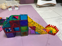 活石儿童磁力片3-6岁积木磁力儿童磁铁玩具磁吸升级1-3岁钻面加固强磁 彩窗120件【含小车*2+豪华装】 2-3-6-12岁儿童生日礼物 实拍图