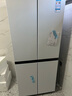 荣事达家用大容量冰箱586L十字对开门一级能效变频风冷无霜嵌入式独立两用款超薄节能省电冷冻冷藏四开门 360升珍珠白（一级能效+双温定频+风冷无霜） 实拍图