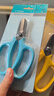 沃施园艺修剪枝剪刀鲜花花艺剪子不锈钢果树剪园林工具厨房剪刀蓝色 实拍图