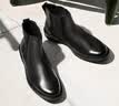 爱步（ECCO）男靴切尔西靴 黑色牛皮靴男士短靴 都市伦敦525694 HL 黑色52569401001 40 实拍图