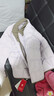 坦博尔轻薄羽绒服女短款翻领宽松舒适衬衫式女士外套330226D 薰衣草175 实拍图