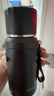 草莓生活（CMSH）保温杯大容量水杯女款高颜值2025新款316不锈钢壶便携户外杯子男 黑色500ml（保温24小时以上） 实拍图