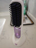森系无线直发梳负离子不伤发无线便携防静电梳子卷发直发二合一充电迷你直发梳蓬松夹板神器 【皓月白】升级座充丨臻选礼盒丨20亿水润离子不伤发 实拍图