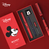 迪士尼（Disney）电动文具套装7件套 米奇电动削笔机橡皮擦钢笔 小学生文具礼盒男女孩儿童生日礼物 实拍图