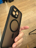 KEKLLE【肤感磁吸】适用iPhone15promax手机壳苹果15promax保护套无线充电磨砂防摔全包保护套 午夜黑 实拍图