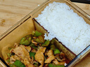 希乐扣耐热玻璃饭盒上班族带饭密封保鲜盒辅食盒可微波炉便当盒小圆2个 实拍图