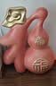 帕美居新中式摆设创意帆船家居客厅装饰品乔迁礼物新居摆件酒柜玄关桌面 大号红色描金葫芦 实拍图