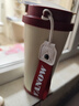 Vanow保温杯咖啡杯男女士316不锈钢高颜值便携学生吸管水杯子送老师 实拍图