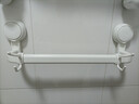 太力免打孔毛巾架杆浴室置物架厕所卫生间墙上浴巾架铝合金吸盘挂架 实拍图