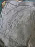 红豆内裤男纯棉男士内裤全棉纯色中腰男式平角裤4条装 纯色175 实拍图