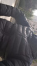 坦博尔轻薄羽绒服女短款连帽百搭休闲秋冬女士外套 黑色 XL(175) 实拍图