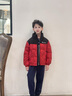 波司登（BOSIDENG）25新款羽绒服男女儿童5A抗菌绒休闲立领冬季保暖外套T250246110Q 冰川熊红9CX8-趋势推荐 130 /64 约115-130cm 26kg 实拍图