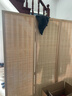 煦悦移动屏风玄关隔断卧室客厅酒店宾馆折叠家用屏风现代简约移动竹帘 高1.7米X宽0.4米一扇 实拍图
