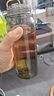 希乐（cille）塑料水杯大容量tritan夏季男女学生运动健身便携刻度茶水分离杯子 实拍图