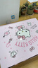 水星家纺三/四件套纯棉100%纯棉三/四件套被套枕套儿童学生宿舍套件 樱花纷纷KT【卡通动物/婴幼儿A类】 床单款 （被套150*210cm） 实拍图