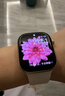 Apple/苹果 Watch Series 10 智能手表GPS款46毫米玫瑰金色铝金属表壳淡桃粉色运动型表带S/M MX293CH/B 实拍图