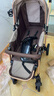 奔昂 婴儿推车可坐可躺轻便避震宝宝折叠婴儿车双向BB童车手推车 尊享深卡其+可坐可躺+可折叠+可双向推行+四轮高配 实拍图