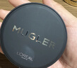 欧莱雅黑胖子Mugler限定气垫粉底液200自然偏白遮瑕控油生日礼物 实拍图