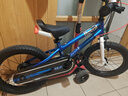 优贝（RoyalBaby）儿童自行车男女童车脚踏车学生山地车 5岁-8岁 表演车16寸 蓝色 实拍图