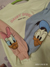 迪士尼（DISNEY）儿童女童卫衣圆领长袖宽松中大童运动上衣25春DB311AA04米白120 实拍图