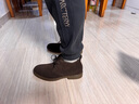 他她（TATA）男士靴耐磨舒适复古时尚沙漠靴加绒皮翻毛男靴休闲皮鞋VVX03DD2 啡色 43 实拍图