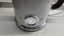 美的（Midea）电水壶烧水壶自动断电保温一体  1.6L大容量电热水壶 316L不锈钢恒温壶 精准控温 63-Q 实拍图