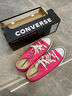 匡威（Converse）官方 All Star男女低帮帆布鞋西瓜红玫红色A06569C A06569C 36.5 实拍图