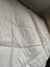 富安娜 倾芯 纤维被 二合一子母被加厚被子冬季 8.8斤 230*229cm 白色 实拍图