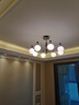 欧普餐厅吊灯主灯灯具中古风美拉德高级感装饰吊灯客厅全光谱led吊灯 A5全光谱+智控【3室2厅】 实拍图