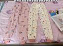 浪莎【7A抑菌+百棉】儿童秋裤2条装女童睡裤大童秋冬毛裤学生保暖裤 实拍图