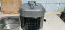 美的（Midea）小飞侠0氟球胆电压力锅5L 触控家用电饭煲高压锅4-6人 全自动智能预约远红外加热炖煮MY-E5923 实拍图