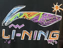 李宁短袖T恤文化衫男子LOGO字母印花圆领运动服AHSU745 实拍图
