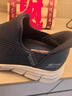 斯凯奇（Skechers）闪穿鞋男鞋秋季休闲健步鞋一脚蹬运动鞋百搭软底布鞋118306 实拍图
