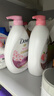 多芬清爽沐浴露持久留香套装樱花1kg+白桃1kg 送300g+190g 实拍图