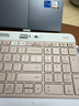 罗技（Logitech）时尚系列 K580 键盘 蓝牙键盘 办公键盘 无线键盘 便携超薄键盘 笔记本键盘 平板键盘  茱萸粉 实拍图