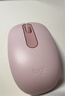 罗技（Logitech）M196 无线蓝牙鼠标 办公鼠标 笔记本商务办公家用 小巧便携 对称手型 玫瑰粉 实拍图
