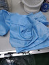 九千谷防静电衣无尘大褂长款工作服男女防尘车间电子厂防护服可定制 蓝色 XL 实拍图