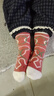 六指鼠秋冬潮袜ins六指鼠儿童袜子女童厚棉袜中长筒女宝宝女孩卡通春秋 实拍图