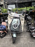 尔行电动车挡风被防晒遮阳防雨罩电瓶摩托车四季通用防水透明前挡风板 全挡）可拆卸【挡风防水—米白熊 实拍图