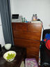 鲁菏鑫森斗柜 实木斗柜现代简约卧室客厅抽屉式收纳柜子储物柜 板栗色宽七斗【升级带锁款】 实拍图