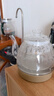 美能迪（MND）桶装水烧水壶自动上水一体机电动抽水器带加热纯净水下置式饮水机煮茶泡茶电热水壶烧水器 1L 透明玻璃壶+智能底座 实拍图