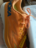HOKA ONE ONECLIFTON 9 男款克里夫顿9厚底透气跑鞋 橙色  44.5 实拍图