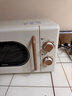 美的【国家补贴8折】厨房小家电小滋味微波炉变频家用小型百搭复古转盘式经典双旋钮轻音M20H4 实拍图