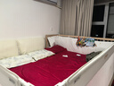 丸丫K2婴儿床围栏防摔防护栏床边防掉档板免打孔斜床头专用三面1.8*2 实拍图