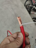 东一江国标电线RV10 16 25 35平方单芯多股铜芯特软电线电瓶汽车连接线 国标 细软线 35平方 红色 1米 实拍图