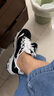 斯凯奇（Skechers）女鞋秋冬小白鞋蕾丝休闲运动熊猫鞋黑色增高厚底老爹鞋11959 黑色/白色/BKW 36.5 尺码偏小半码，建议选大半码 实拍图