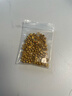 喜上眉梢喜饰黄金古法金珠999足金散珠硬金光面磨砂转运珠路路通圣诞礼物 4mm 重工古法珠单颗  0.25 实拍图