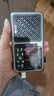 小度老年陪伴机充电户外便携插卡智能FM收音机老年手机语音点播海量有声资源送父母家人长辈礼物 灰色 实拍图